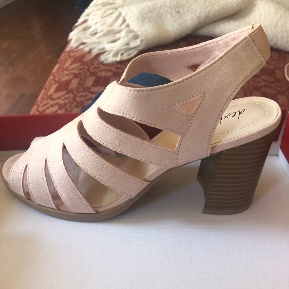 Light pink heels